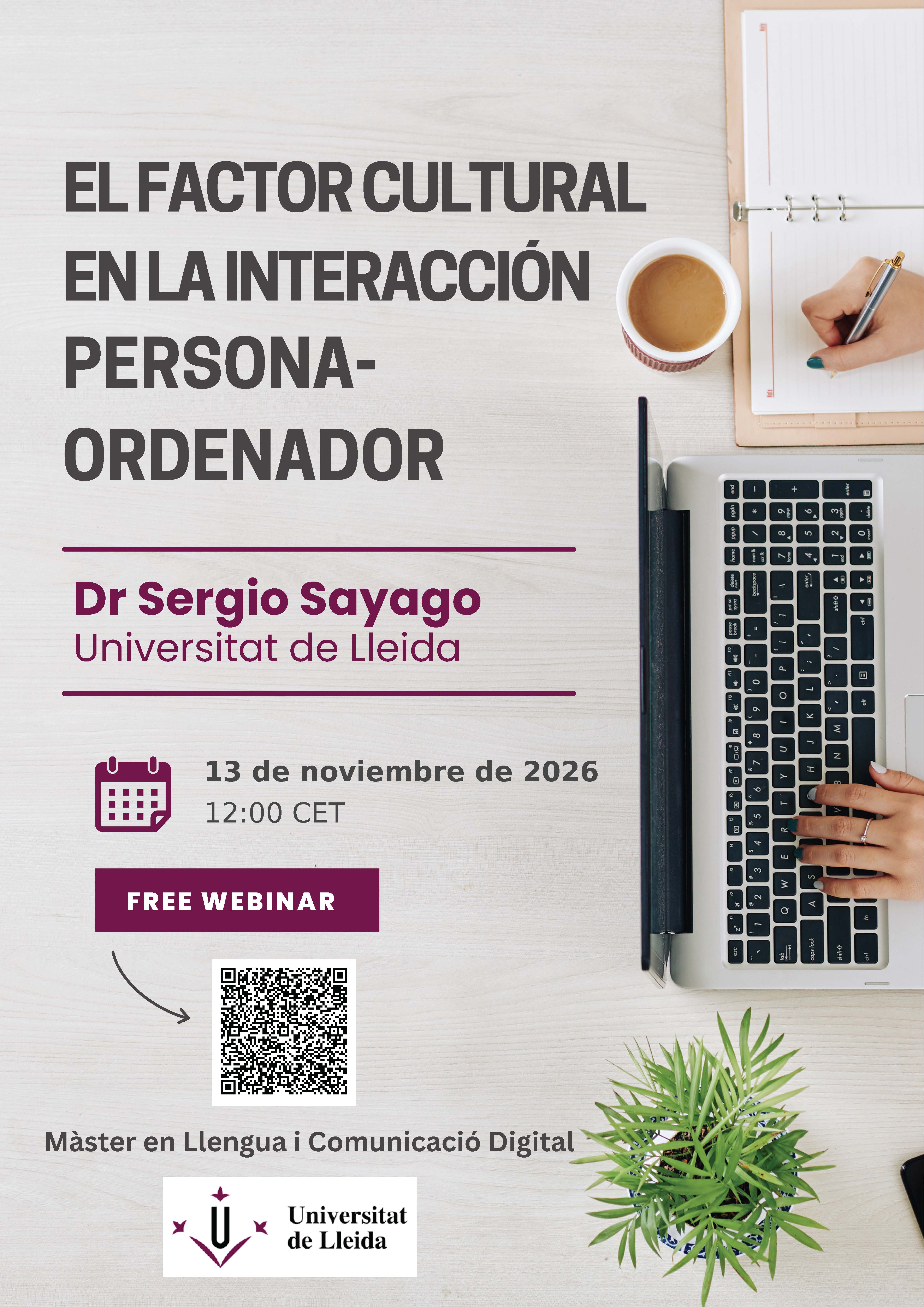 Webinar Sergio Sayago 13 11 26 12h Webinar Sergio Sayago 13 11 26 12h